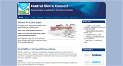 Desktop Screenshot of centralsierraconnect.org